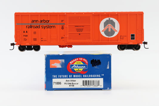 Athearn Ready to Run, Ann Arbor PS 5344 Box Car, 7158, 71886
