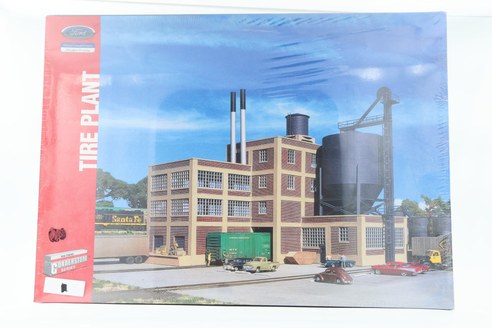 Walthers Cornerstone Series, HO scale, Tire Plant, Factory sealed, 933-3078