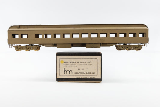 Hallmark Models Inc, HO scale Brass Missouri Kansas Texas-MKT Solarium Lounge, Original box