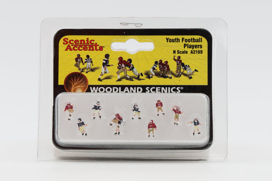 Woodland Scenics N scale Youth Football Players A2169