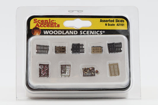 Woodland Scenics N scale Assorted Skids A2161
