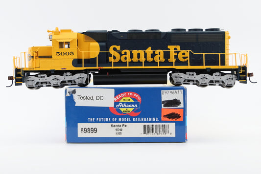 Athearn Ready to Run HO Scale Santa Fe SD40 5005, pre-owned