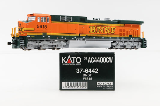 Kato HO scale GE AC4400CW BNSF, 5615, 37-6442, DC, used