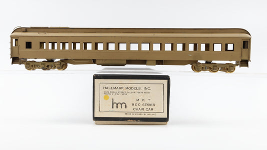 Hallmark Models Inc, HO scale Brass Missouri Kansas Texas-MKT 900 series Chair Car, Original box