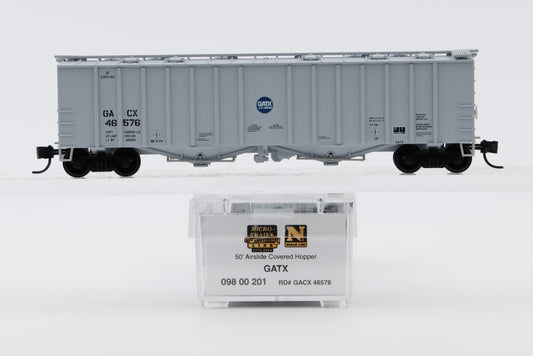 Micro Trains Line GATX 50ft Airslide Covered Hopper #GACX46576, 098 00 201