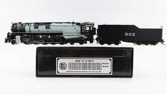 Boo-Rim Precision Co Kansas City Southern (KCS) "J" 2-10-4, #902 (Gray Boiler/Big Pipe) Factory painted (?)