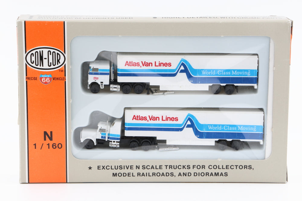 Con-Cor Tractor and Trailer Atlas Van Lines 2- piece set, #0004-003037