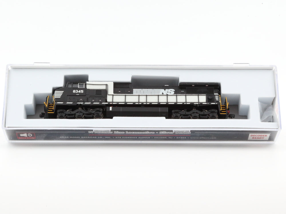 Atlas N scale Norfolk Southern Master Series, Silver Line Dash-840CW 8345, #40 004 204