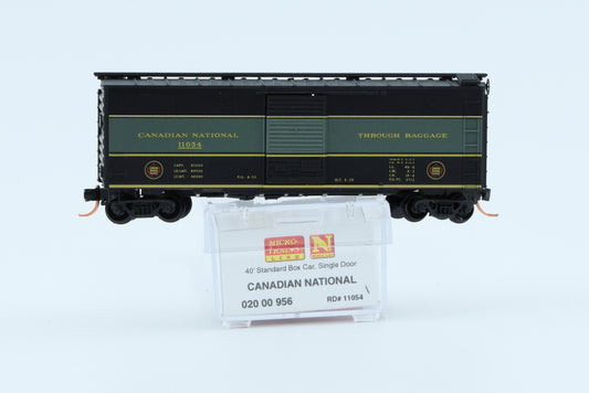 Micro Train Lines Canadian National 40' Standard Box Car, Single door, #11054, 020 00 956