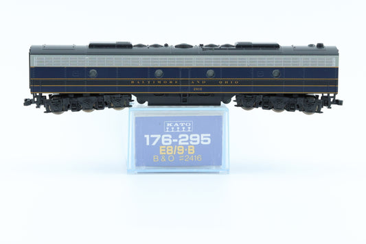 Kato N scale Baltimore and Ohio E8/9-B ,#2416, 176-295, DC